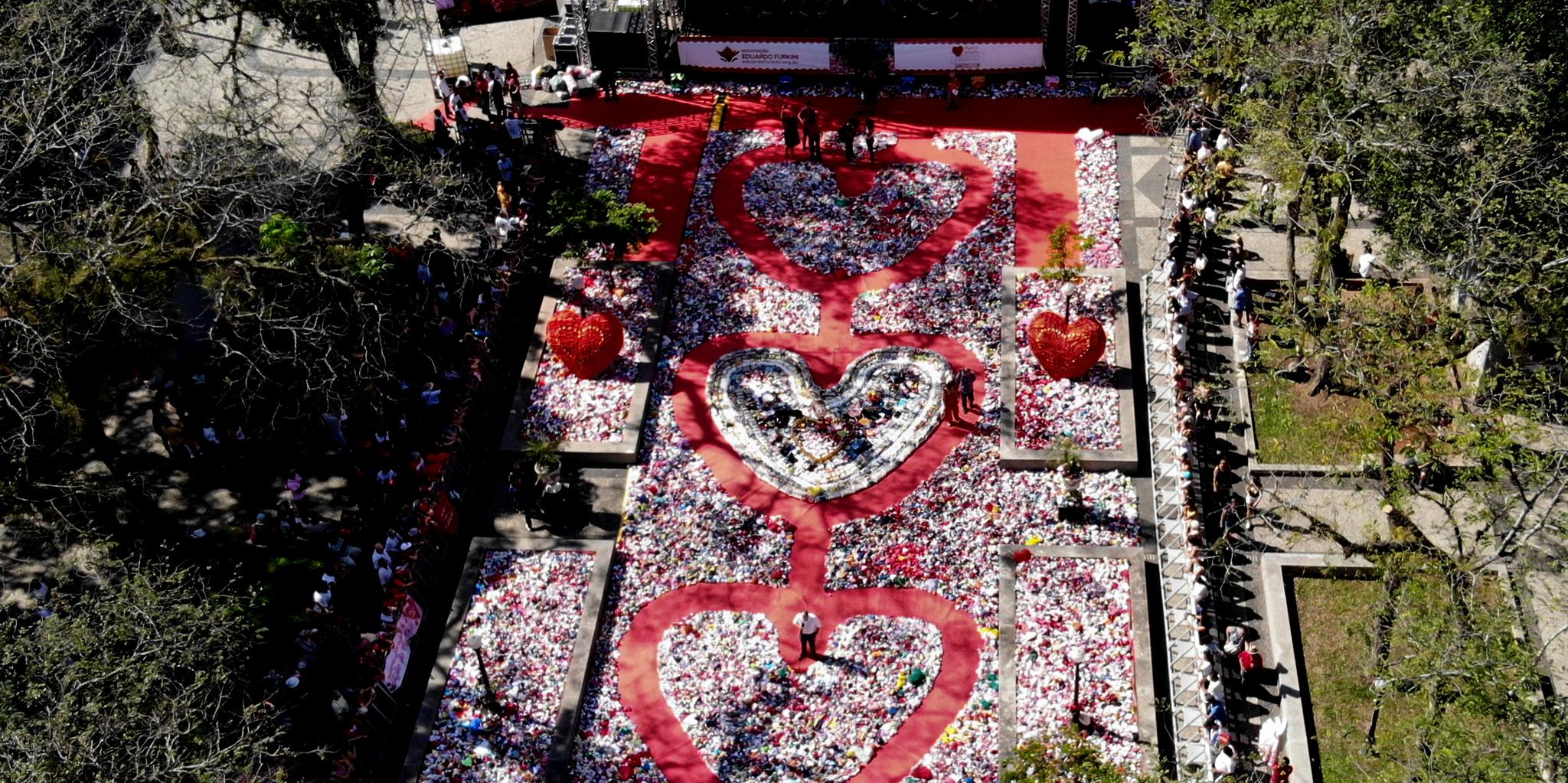 Em 14 edições, 288 mil pessoas já passaram pela Ação do Coração