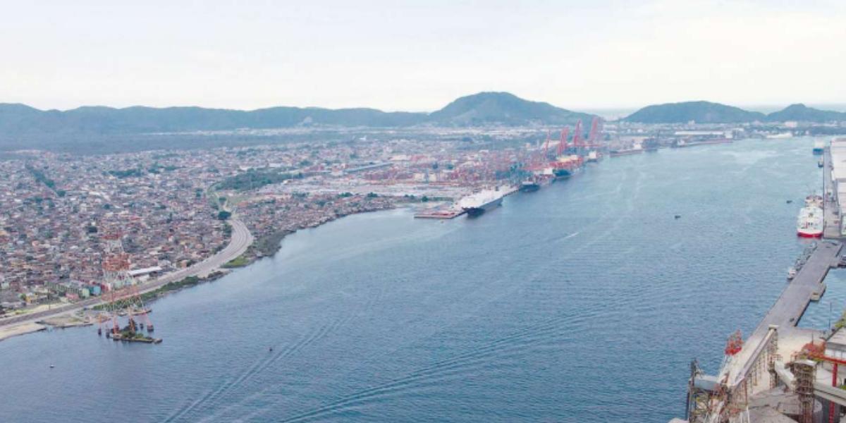 O túnel imerso Santos-Guarujá terá 870 metros de estrutura submersa no canal do Porto de Santos; início da operação está previsto para 2031