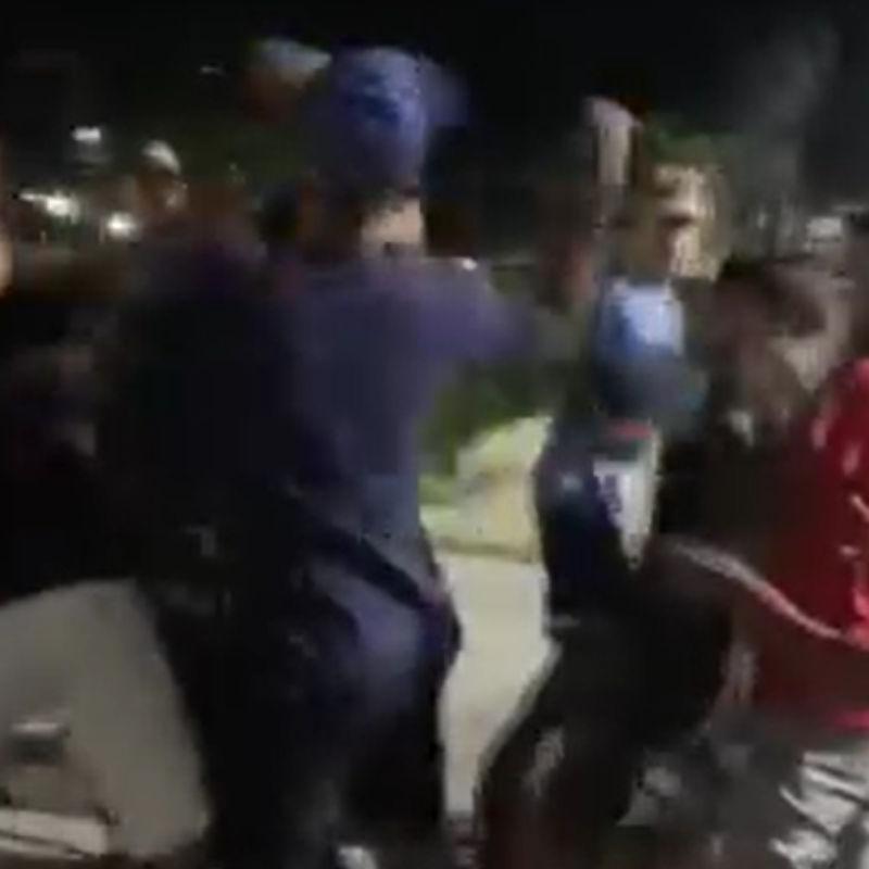 Jovens se envolveram em briga nos arredores da Escola Estadual Agenor de Campos, em Mongaguá