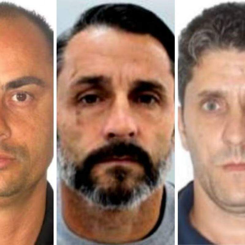 Marcio Serapião de Oliveira, Fernando Alberto Teixeira e Manoel Alberto Ribeiro Teixeira (da esquerda para a direita) estão entre os denunciados pelo MP-SP nesta quinta-feira (19)