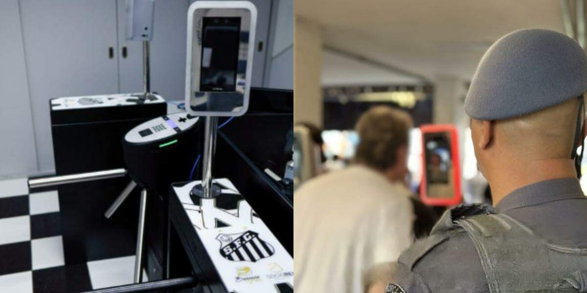 Sistema de reconhecimento facial identificou um homem procurado pela Justiça