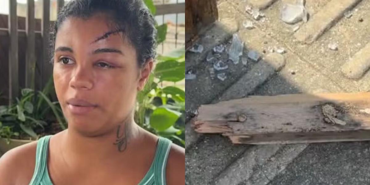 A vítima foi socorrida desacordada e levada ao pronto-socorro da cidade, onde recebeu atendimento médico e levou pontos na cabeça