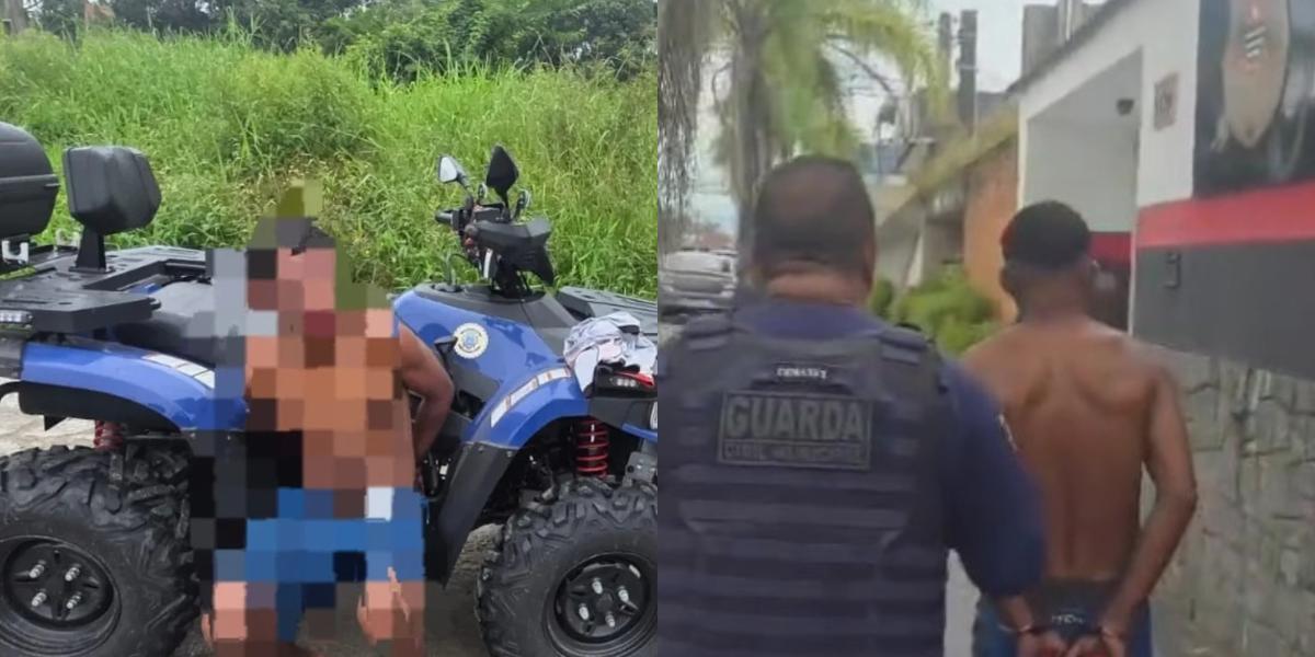 Suspeito foi detido por agentes da GCM