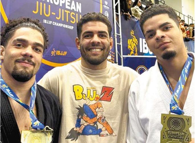 Heitor, Otávio e Álvaro tentam ampliar as fontes de renda no universo do jiu-jítsu com projetos paralelos