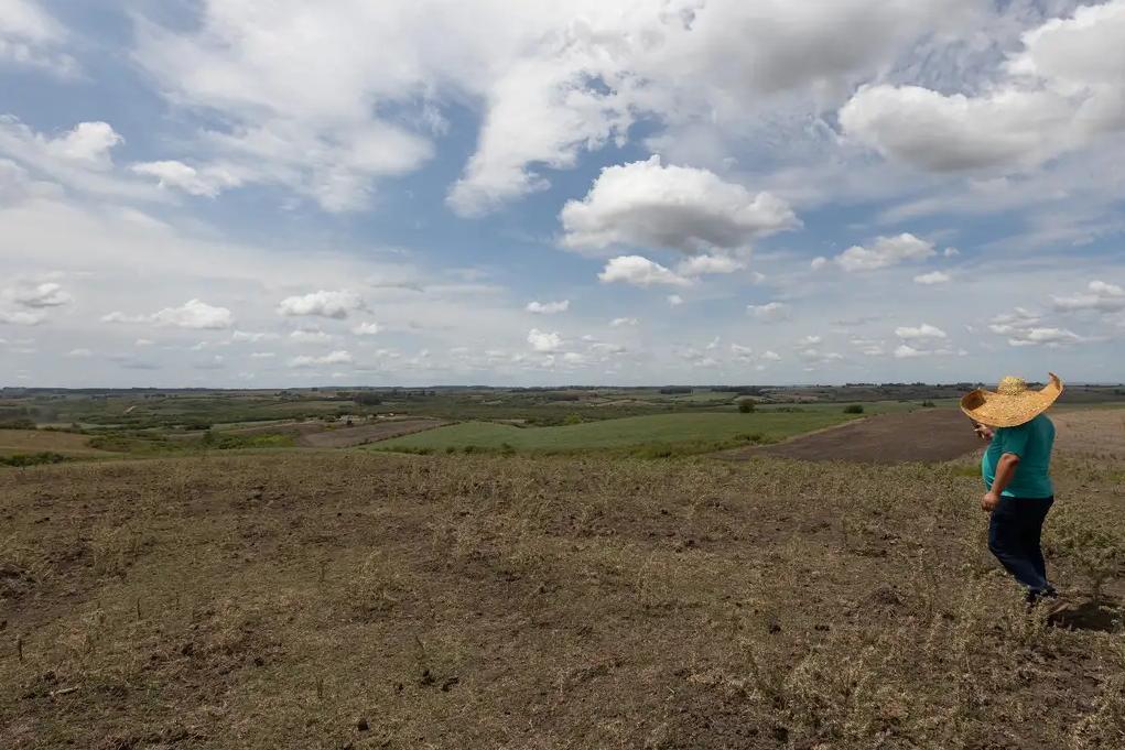 No Sul, o monitor registrou 63% do território com seca. A seca fraca avançou no Rio Grande do Sul e no centro-oeste do Paraná, devido às chuvas abaixo da normalidade