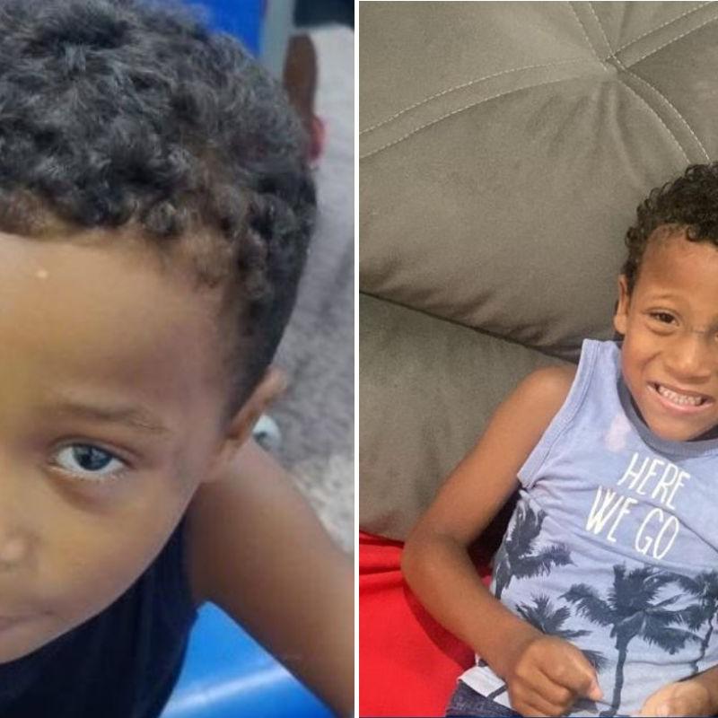Henry Miguel, de 4 anos (esq.), e Pedro Henrique, de 6 (dir.), foram encontrados mortos na madrugada desta segunda-feira (23)