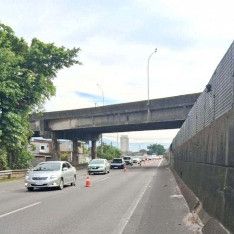 Acidente aconteceu na altura do bairro Vila Margarida, em São Vicente