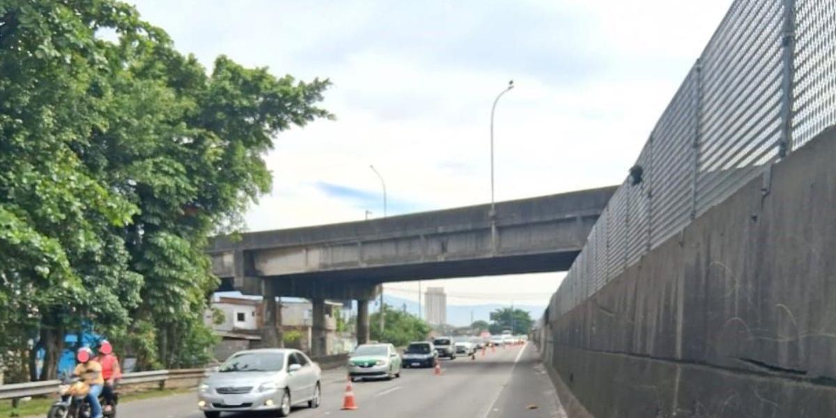 Acidente aconteceu na altura do bairro Vila Margarida, em São Vicente