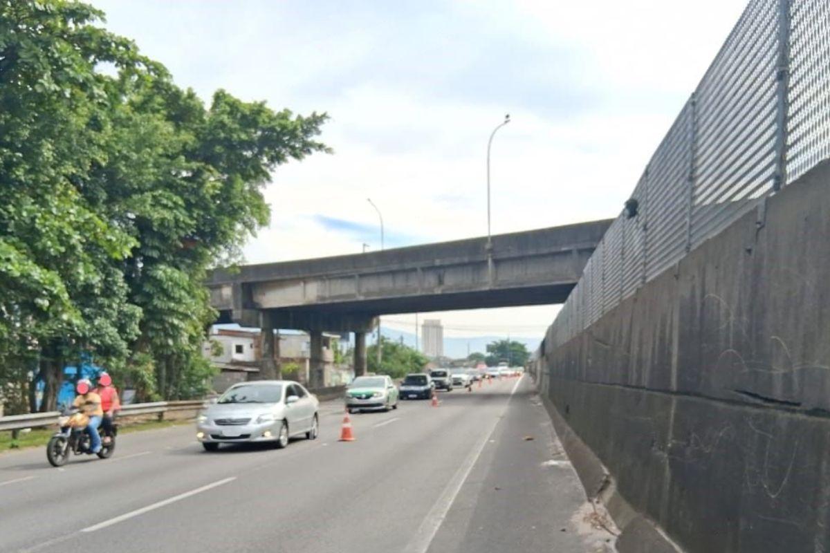 Acidente aconteceu na altura do bairro Vila Margarida, em São Vicente