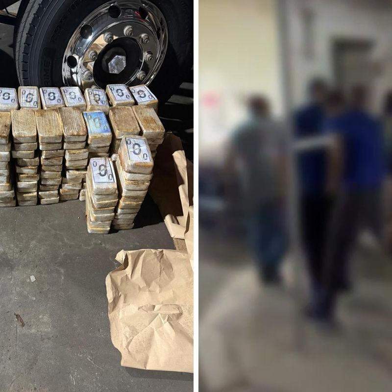 Mais de 300 kg de crack foram apreendidos na operação, que resultou na prisão de seis criminosos