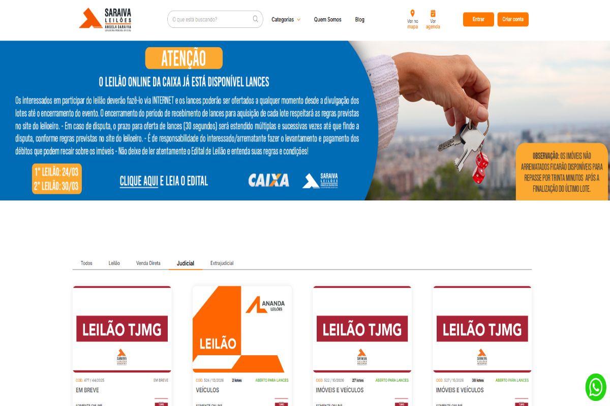 Leilões ocorre nesta  terça-feira e no dia 30 de março