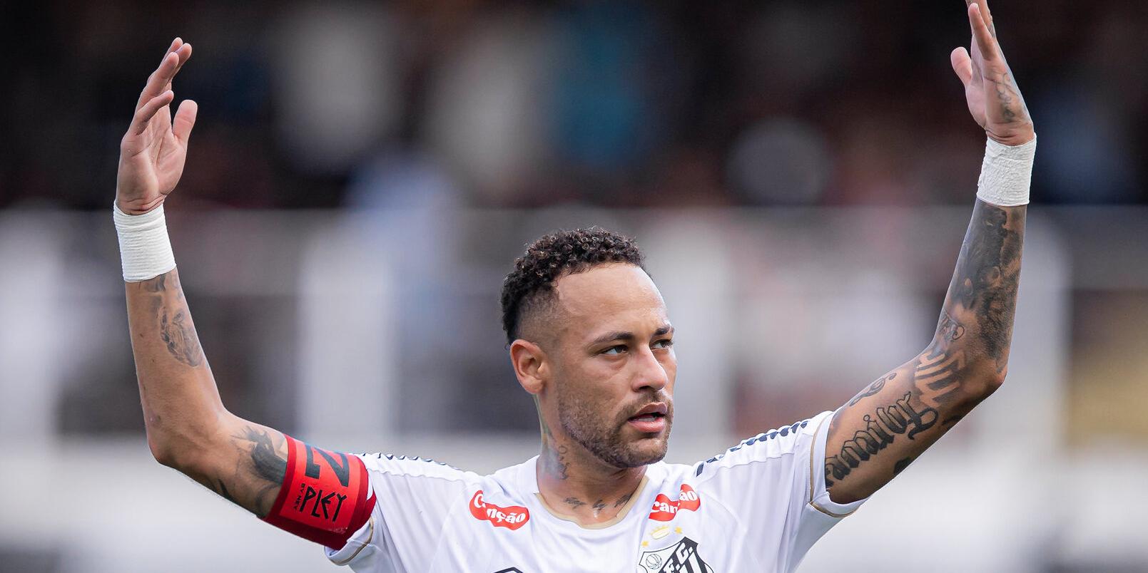 Depois de ser poupado contra o Cruzeiro, Neymar deve voltar contra o Remo, no dia 2