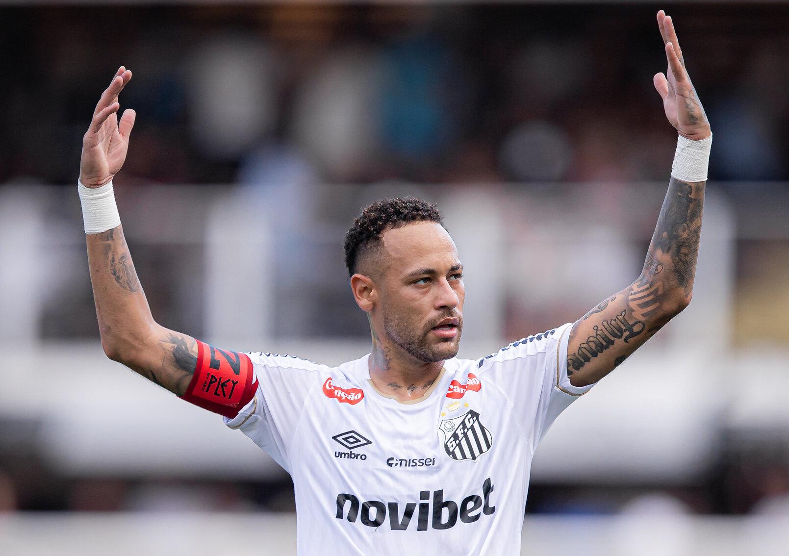 Depois de ser poupado contra o Cruzeiro, Neymar deve voltar contra o Remo, no dia 2