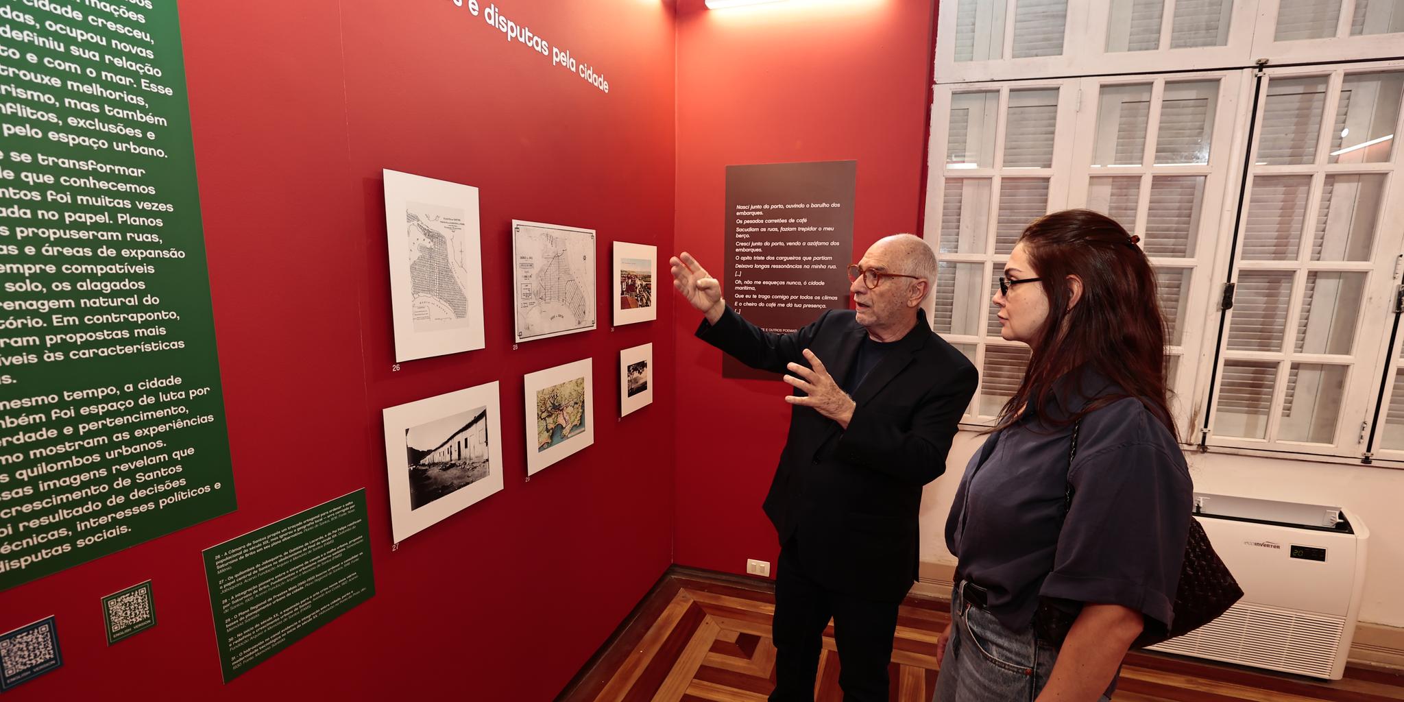 Santos 480 Anos - Berço do Brasil Moderno, em cartaz até 10 de maio, conta a importância da Cidade para a formação do Brasil moderno