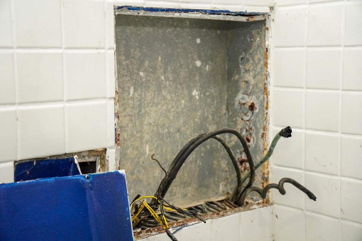 Fiação da escola foi furtada durante o fim de semana