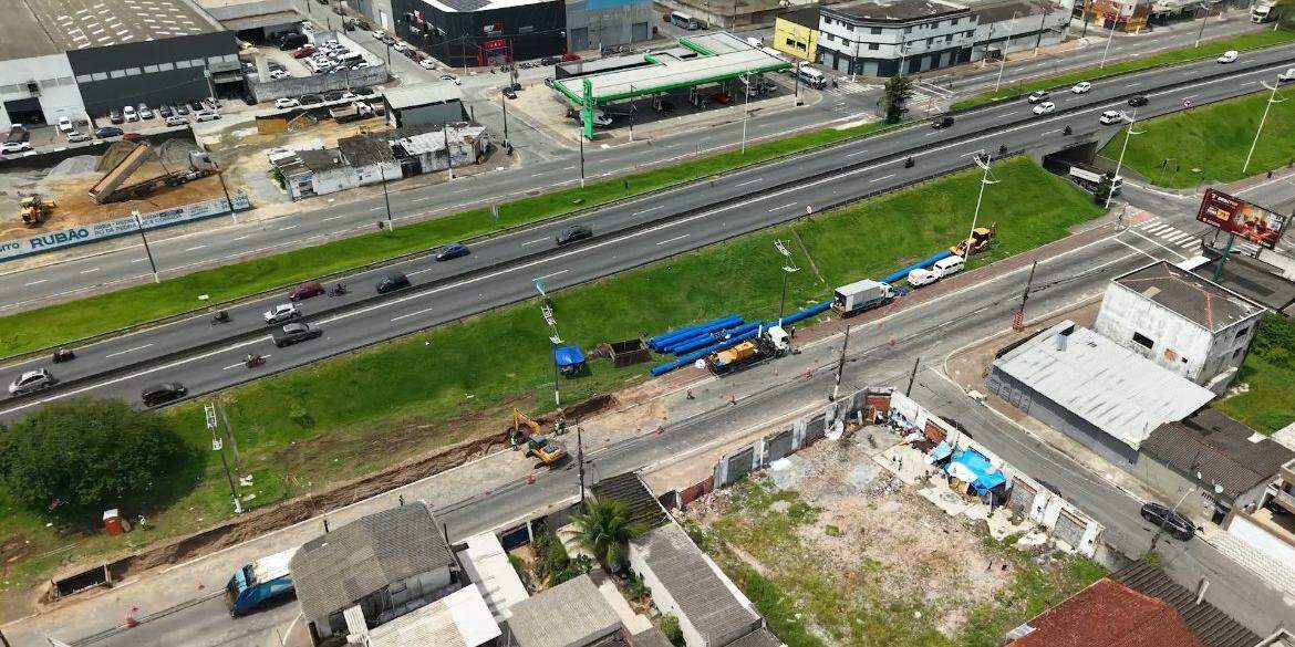 Estrutura reforça sistema de abastecimento e amplia capacidade operacional na Baixada Santista