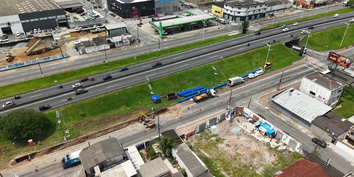 Estrutura reforça sistema de abastecimento e amplia capacidade operacional na Baixada Santista