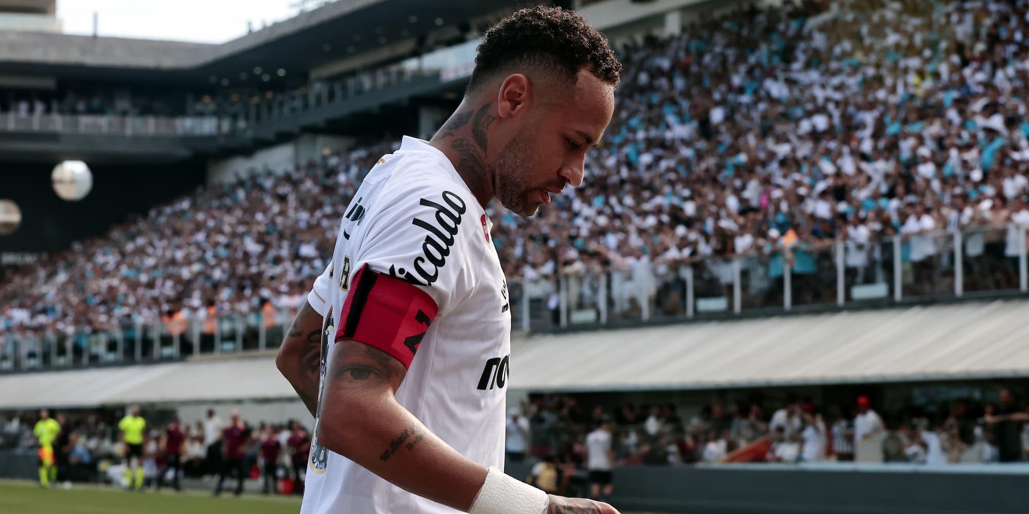 Fora da partida contra o Cruzeiro, Neymar voltará ao Santos contra o Remo, no dia 2