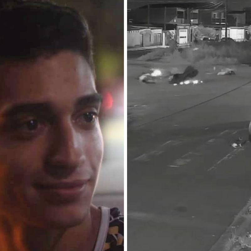 Luiz morreu após sofrer um acidente de moto quando ia ao mercado com esposa na área Continental de São Vicente