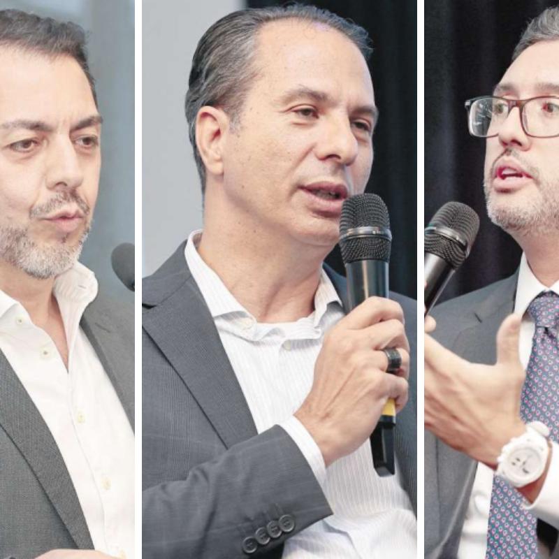 Pomini: atual modelo legal brasileiro dificulta avanços; Sampaio destaca evolução do Porto de São Sebastião; Garcia defende integração