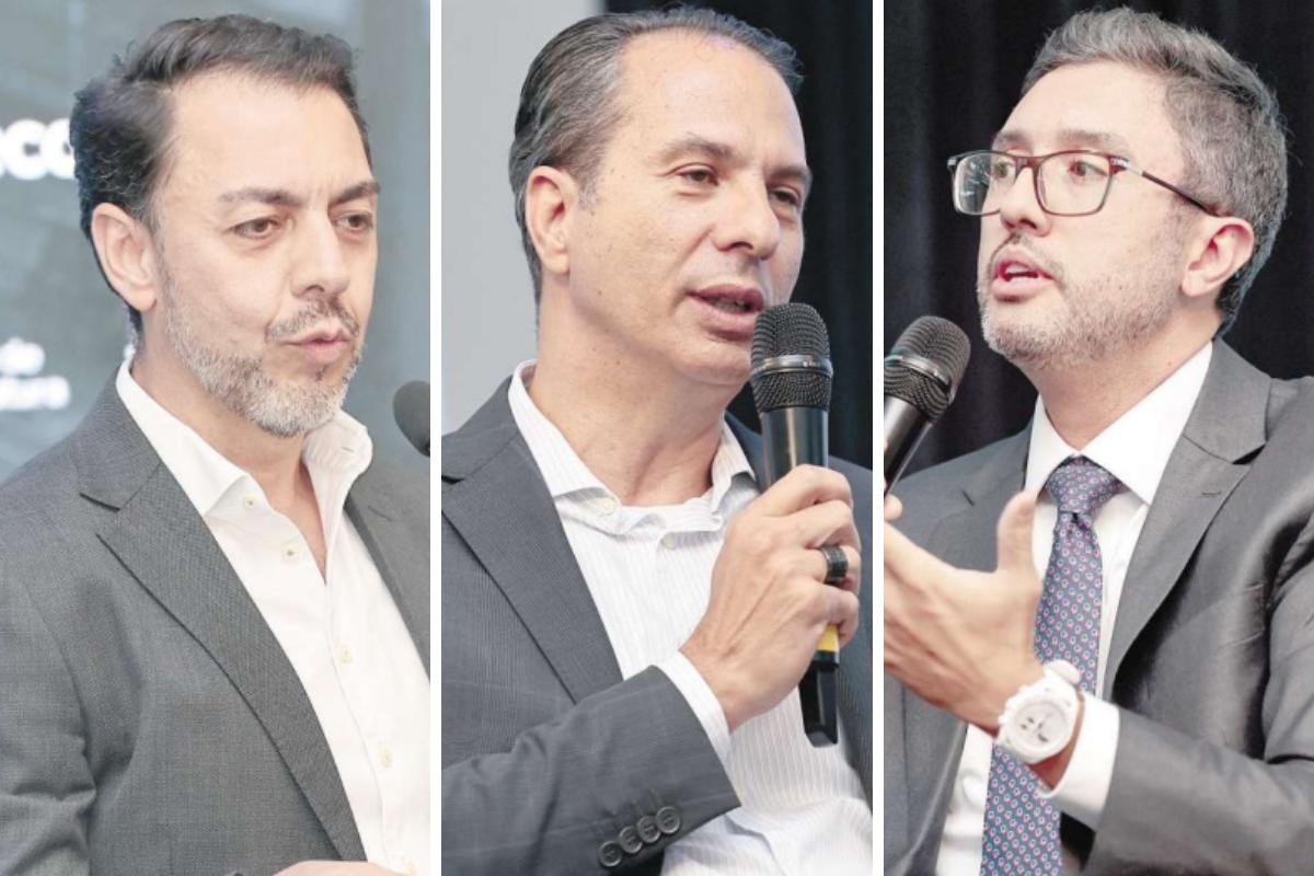 Pomini: atual modelo legal brasileiro dificulta avanços; Sampaio destaca evolução do Porto de São Sebastião; Garcia defende integração