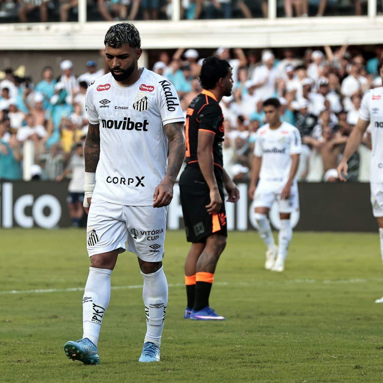 Gabigol é o artilheiro do Santos nesta temporada, com sete gols em 12 jogos
