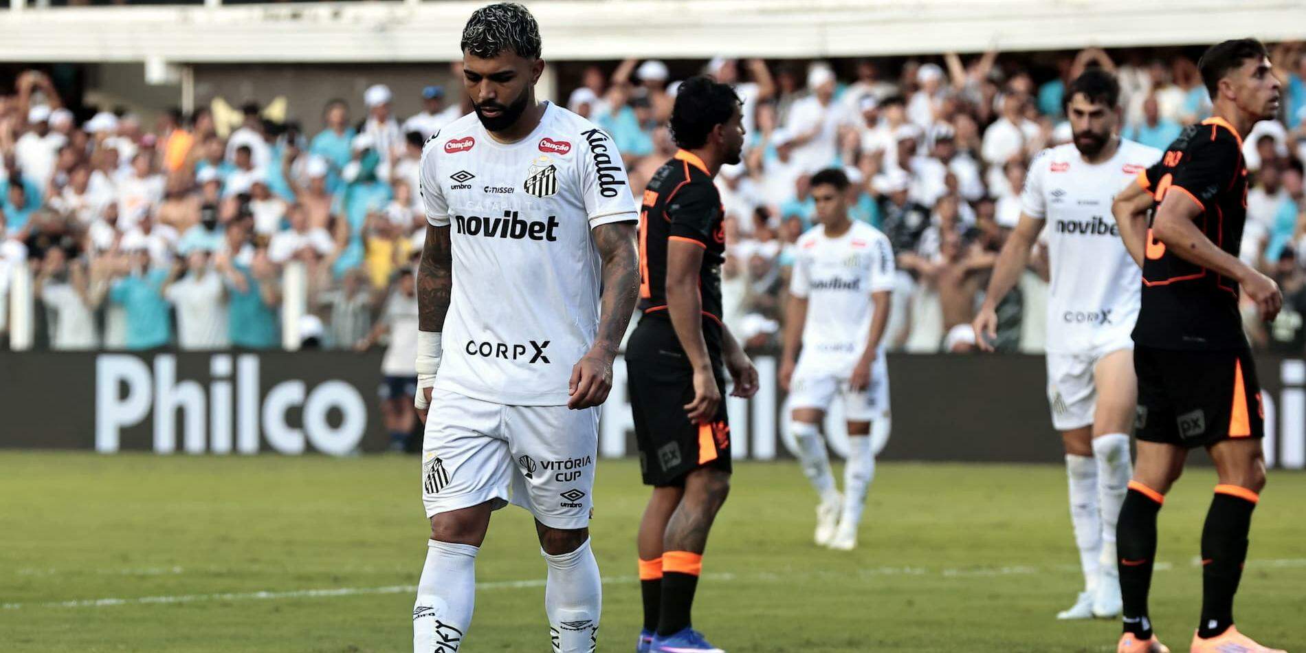 Gabigol é o artilheiro do Santos nesta temporada, com sete gols em 12 jogos