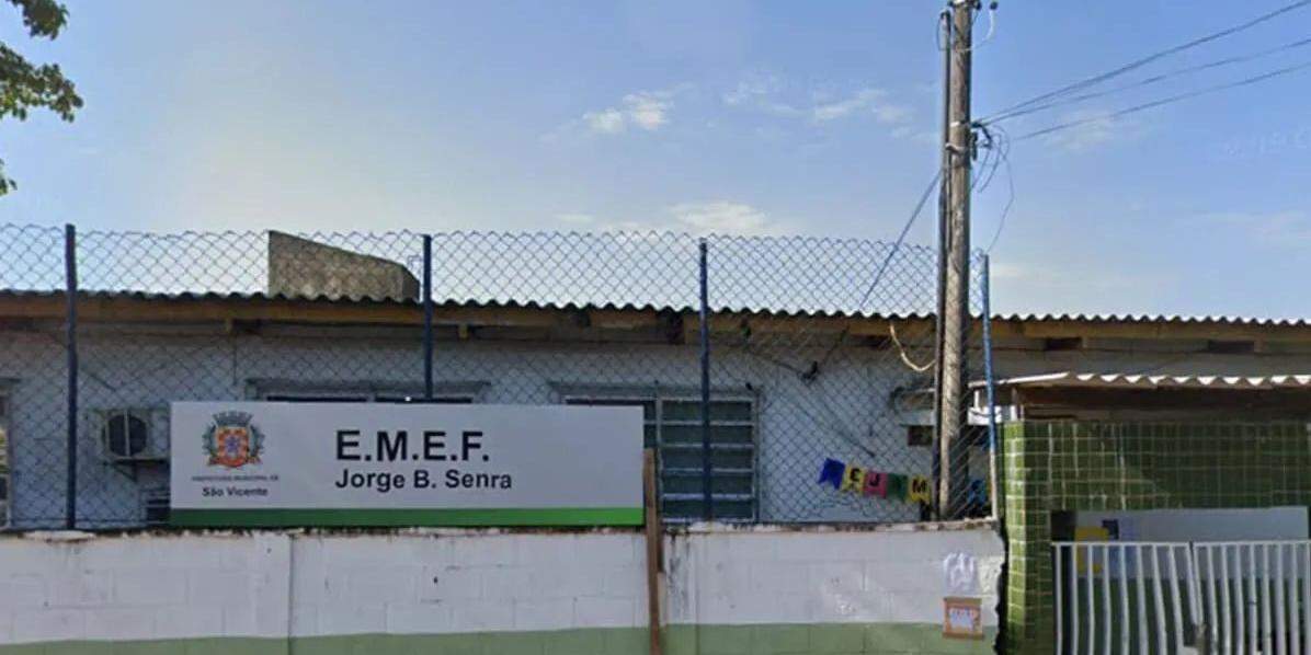 Confusão ocorreu na escola Jorge Bierrenbach Senra, no bairro Jardim Rio Branco em São Vicente
