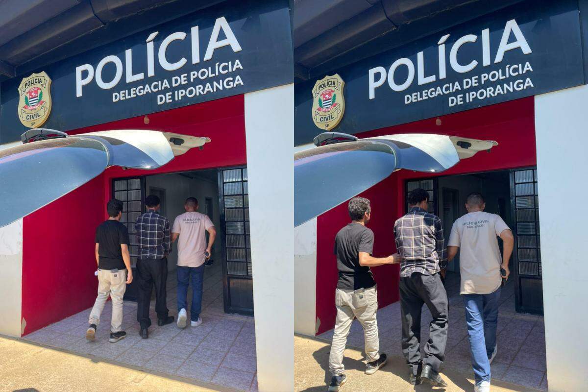 Suspeito foi conduzido à delegacia de Iporanga