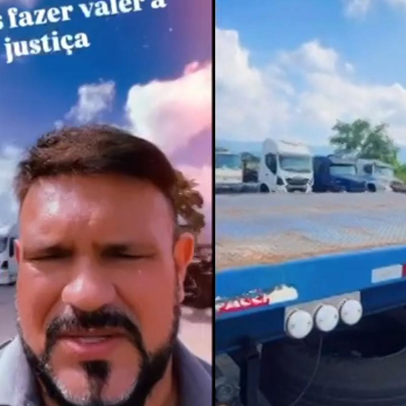 Profissional registrou cumprimento de penhora em empresa; estagiário, que é seu irmão, ficou ferido no ataque