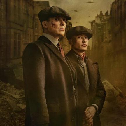 Cillian Murphy e Barry Keoghan em Peaky Blinders: O Homem Imortal