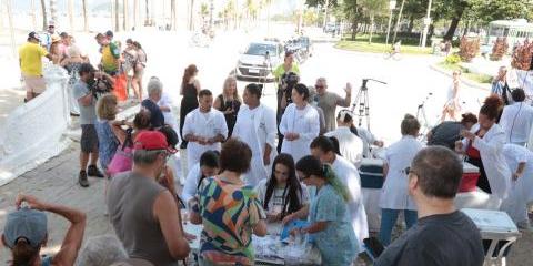 No Dia D de vacinação, sábado, mais de 3 mil doses foram aplicadas