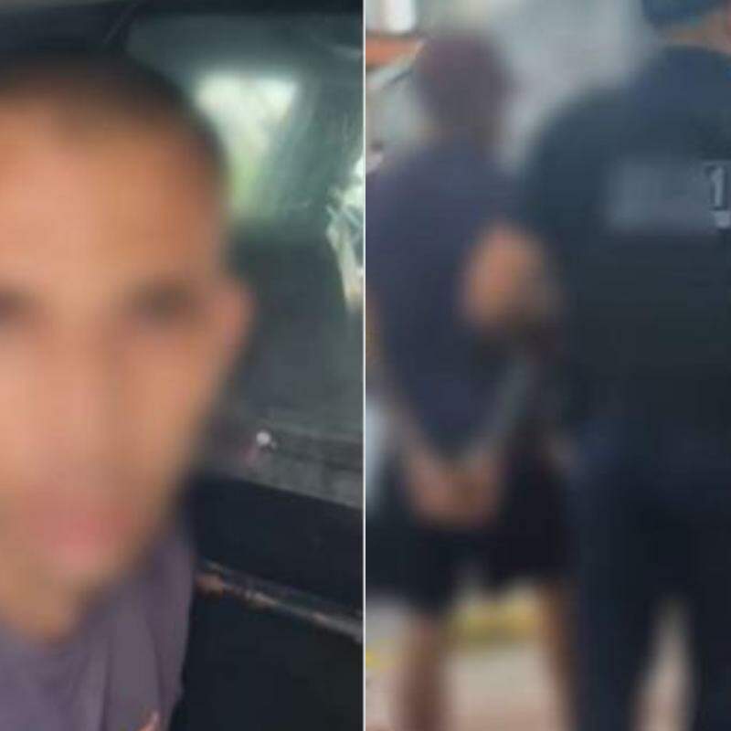 Suspeito foi abordado pela GCM enquanto corria pelo calçadão e confessou o crime