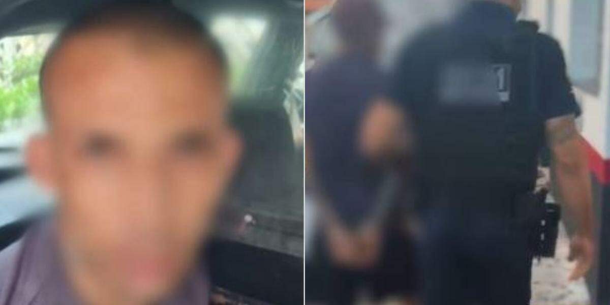 Suspeito foi abordado pela GCM enquanto corria pelo calçadão e confessou o crime