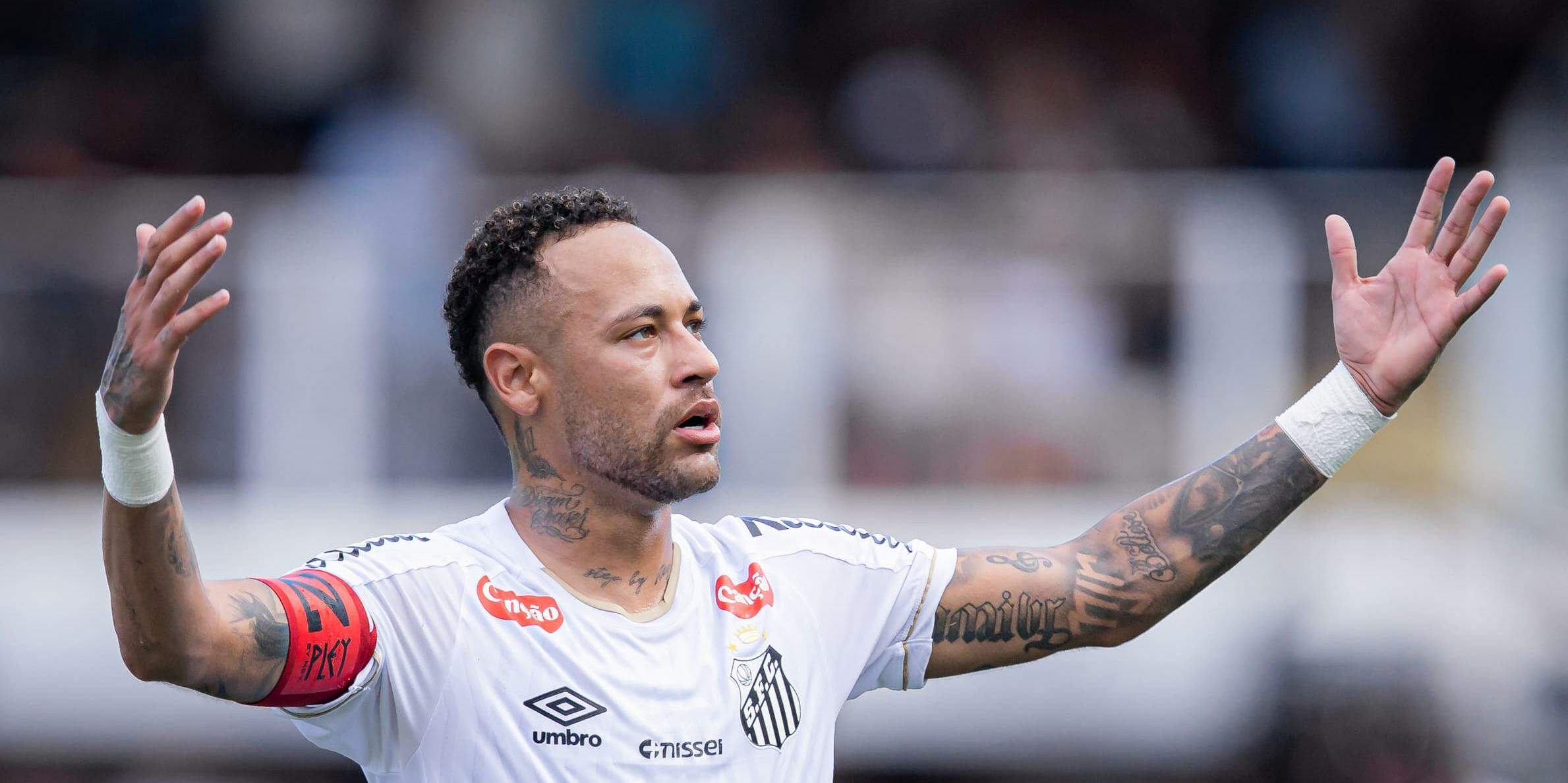 Após desfalcar o Peixe contra o Cruzeiro, Neymar deve voltar a jogar contra o Remo