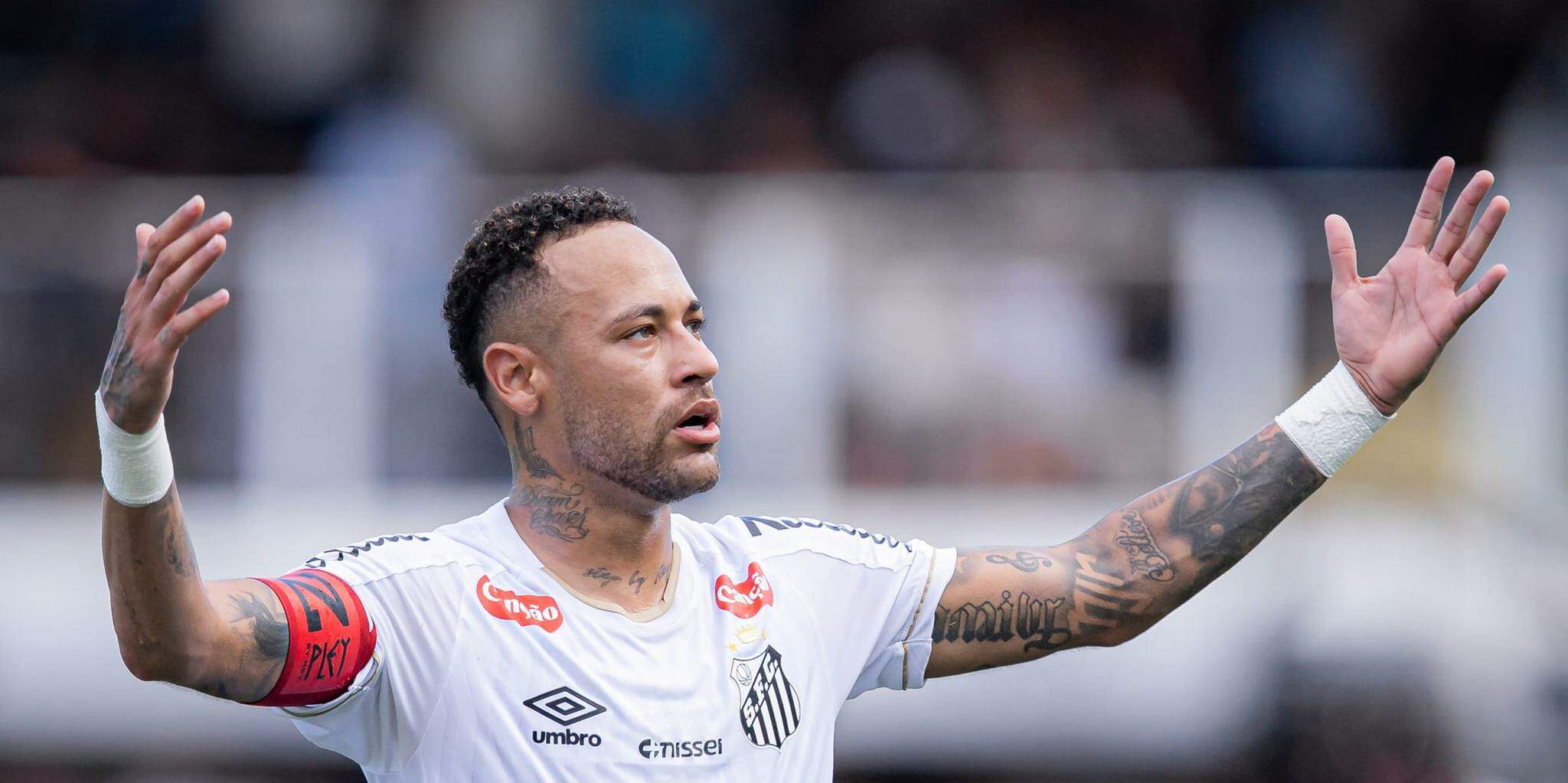 Após desfalcar o Peixe contra o Cruzeiro, Neymar deve voltar a jogar contra o Remo