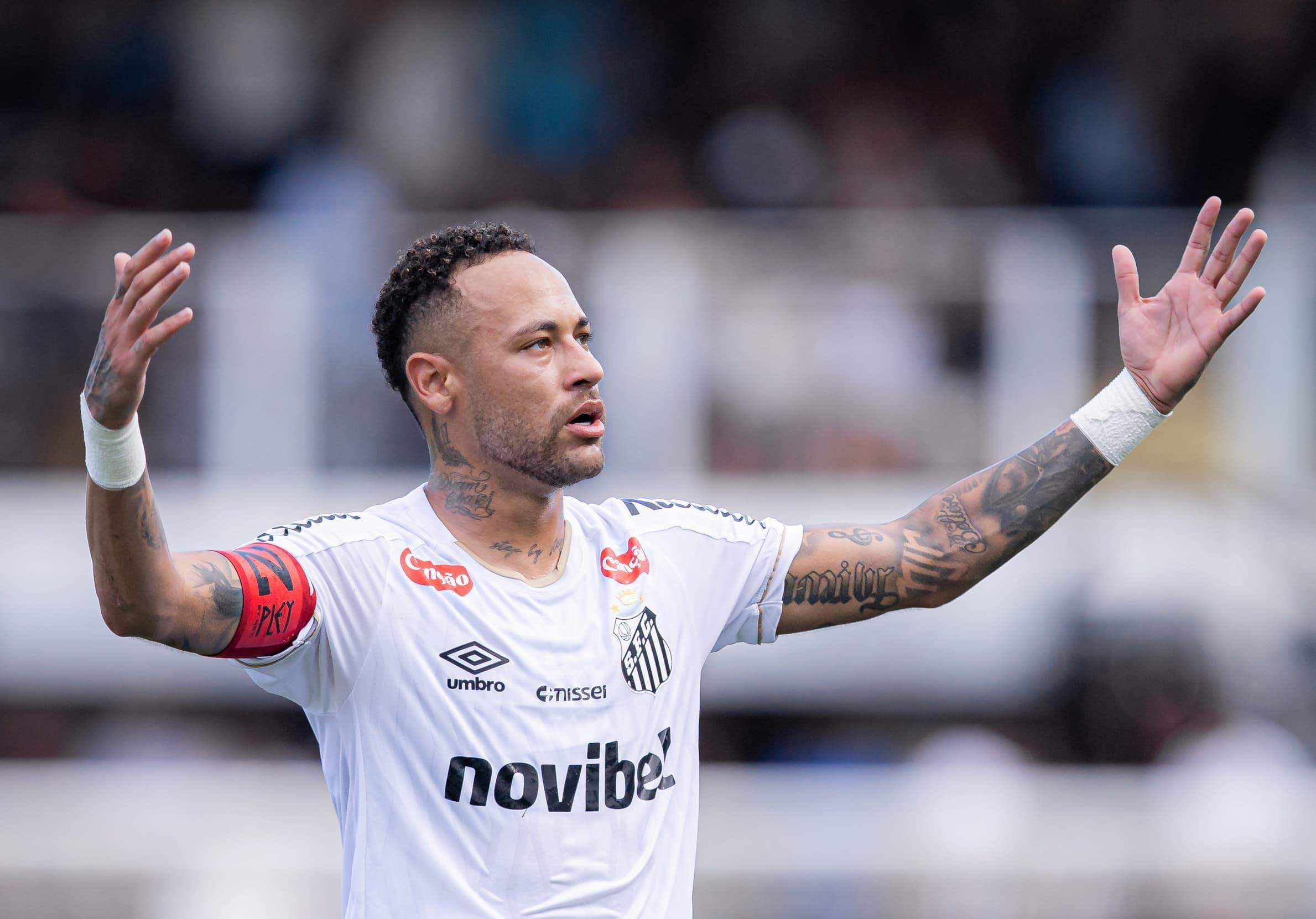 Após desfalcar o Peixe contra o Cruzeiro, Neymar deve voltar a jogar contra o Remo