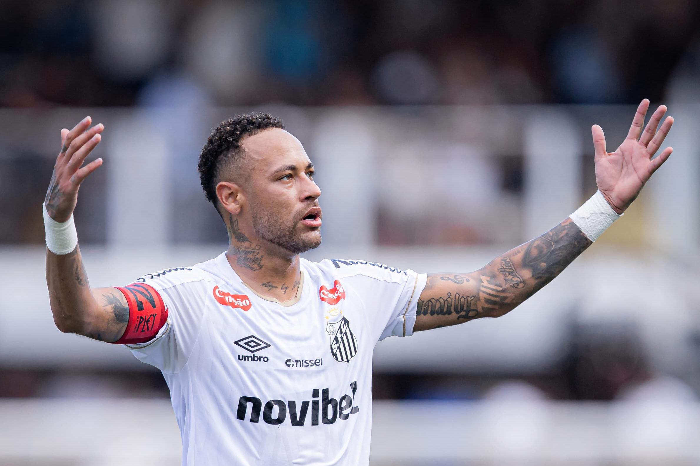 Após desfalcar o Peixe contra o Cruzeiro, Neymar deve voltar a jogar contra o Remo