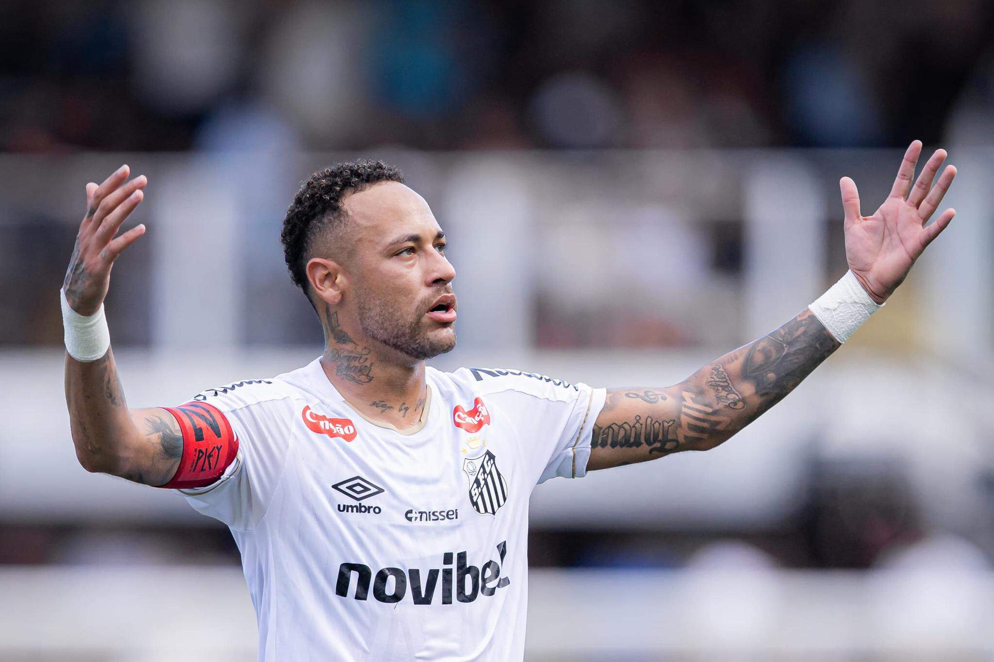 Após desfalcar o Peixe contra o Cruzeiro, Neymar deve voltar a jogar contra o Remo