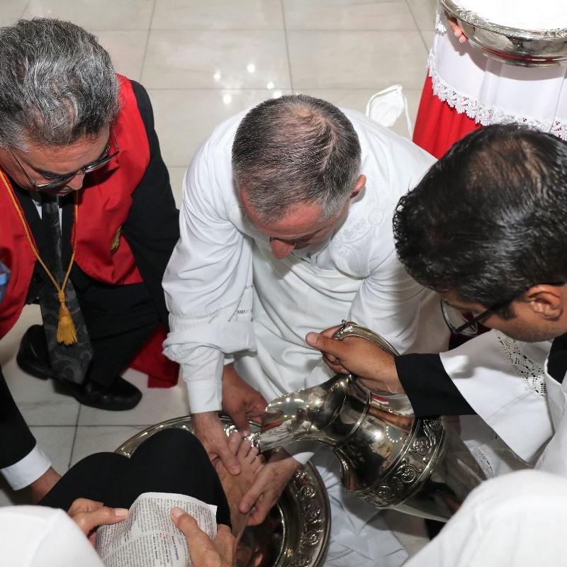 Na Catedral, Missa da Ceia do Senhor terá cerimônia do lava-pés