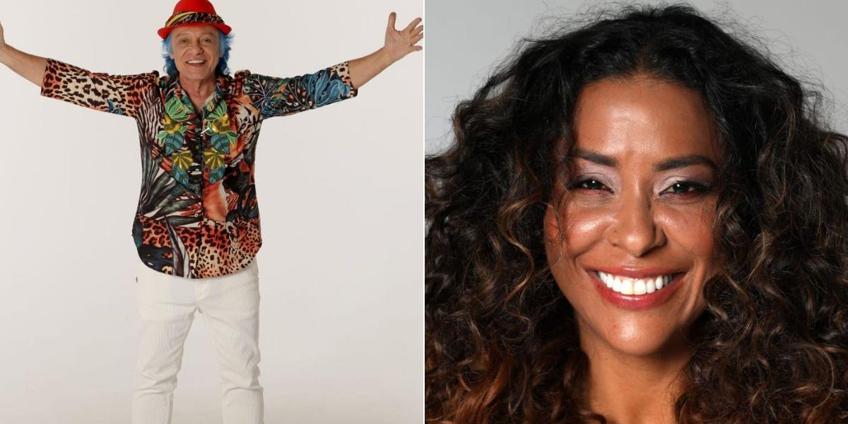 O guitarrista Armandinho Macedo e a cantora Ana Mametto