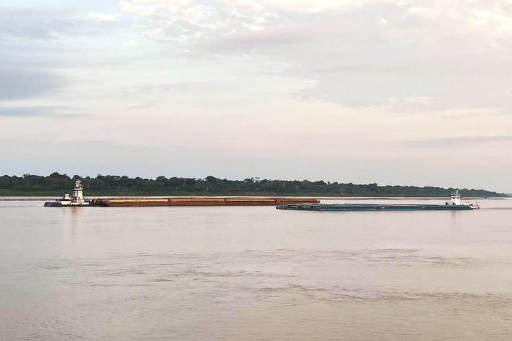 Corredor liga Porto Velho (RO) à Foz do Rio Madeira, conexão com o Rio Amazonas e portos do Arco Norte