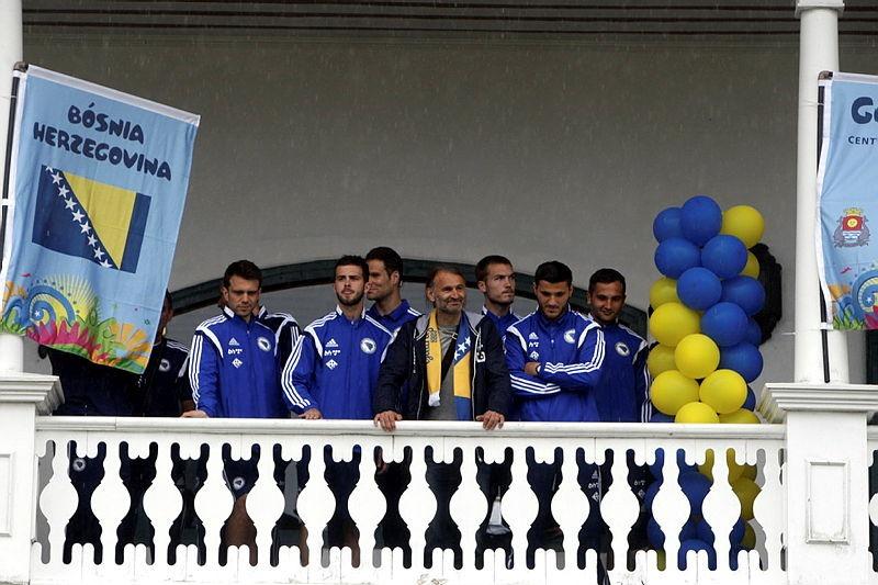 Seleção da Bósnia se hospedou em Guarujá, em 2014, para a disputa da Copa do Mundo no Brasil
