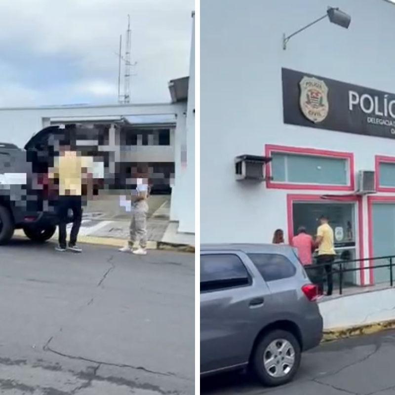 Homem foi levado para DDM de Jacupiranga, onde permaneceu a disposição da Justiça