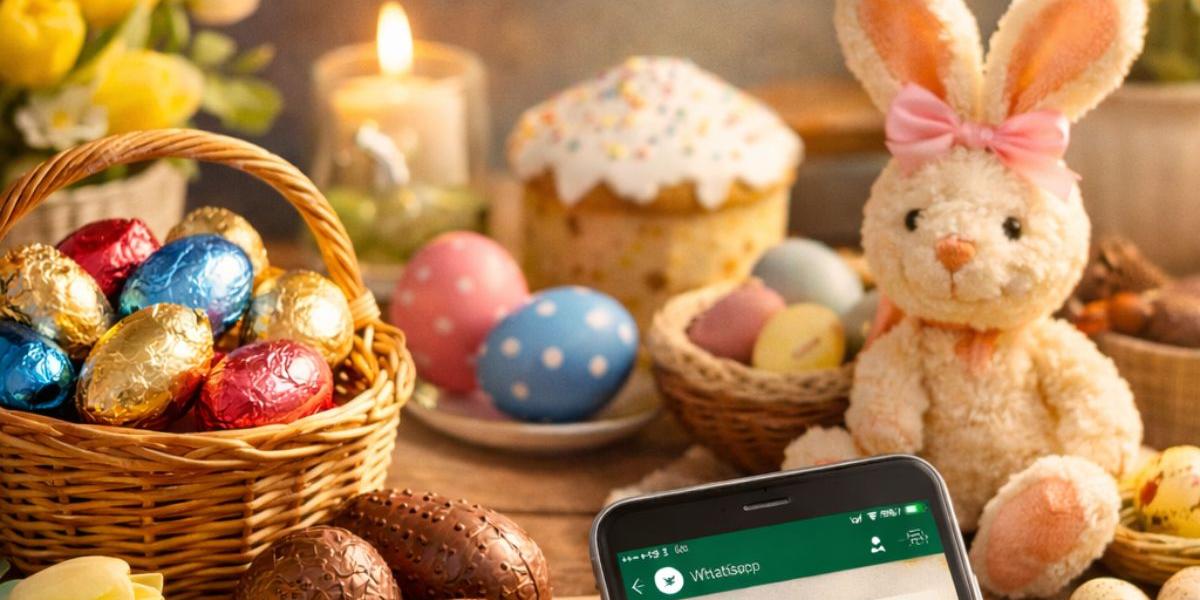 Enviar mensagens de Páscoa aos amigos, parentes e colegas de trabalho é uma demonstração de carinho