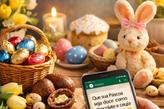 Enviar mensagens de Páscoa aos amigos, parentes e colegas de trabalho é uma demonstração de carinho
