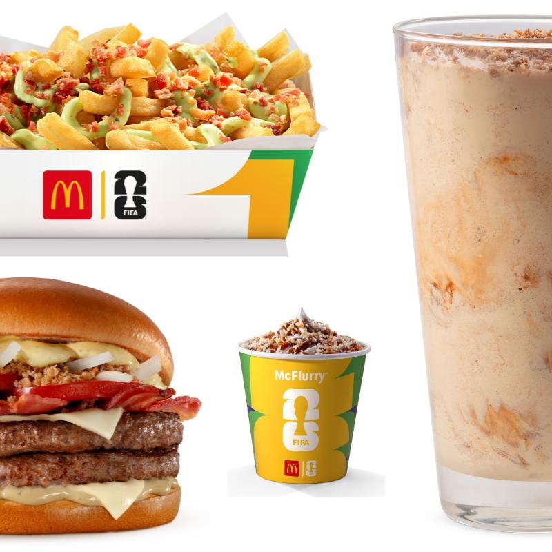 Unidades do McDonald's têm promoções especiais em clima de Copa do Mundo na Baixada Santista