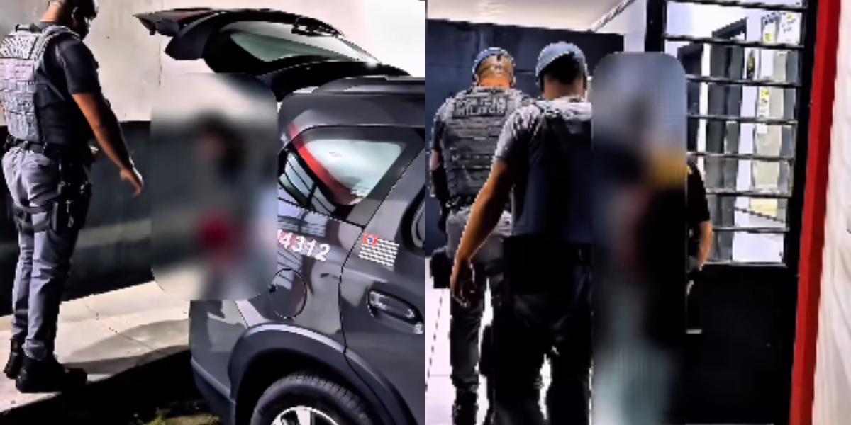 Na revista pessoal, os policiais encontraram com o passageiro duas porções de substância semelhante à maconha, totalizando 2,84 gramas, acondicionadas em sacos plásticos