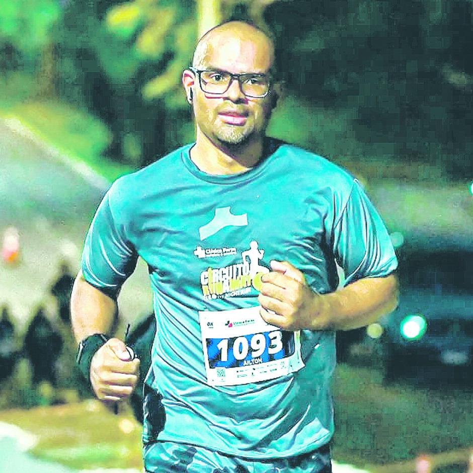 Corredor há pouco mais de dois anos, Ailton Lopes dos Santos vai participar pela primeira vez dos 10 KM