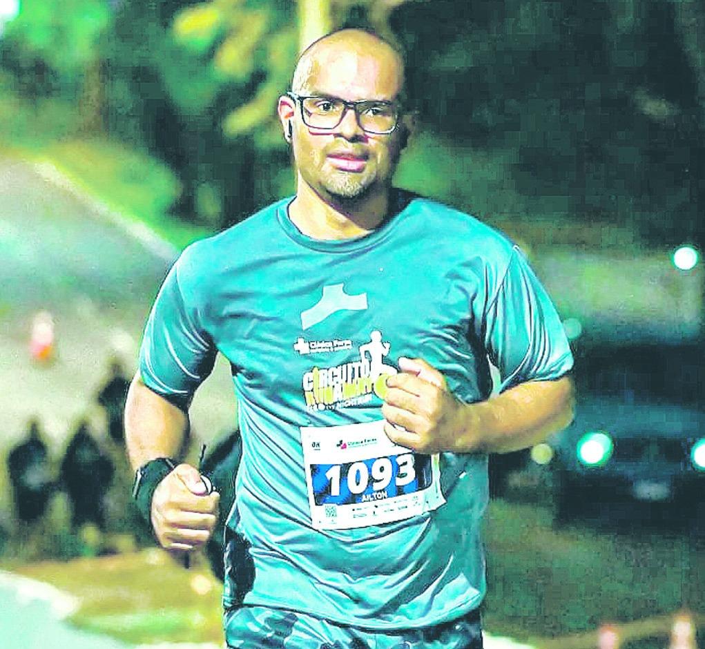 Corredor há pouco mais de dois anos, Ailton Lopes dos Santos vai participar pela primeira vez dos 10 KM